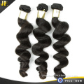 Silky Human Hair European Hair 8A Virgin Loose Wave Hair Weave